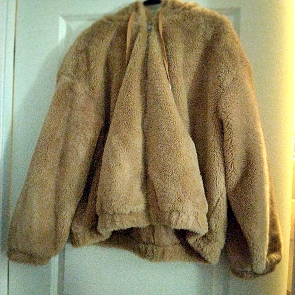 Furry coat